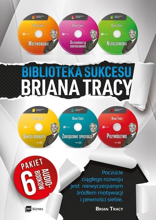 Biblioteka sukcesu Briana Tracy Pakiet 6 Audio CD (Audiobook)