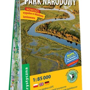 Biebrzański Park Narodowy laminowana mapa turystyczna 1:85 000