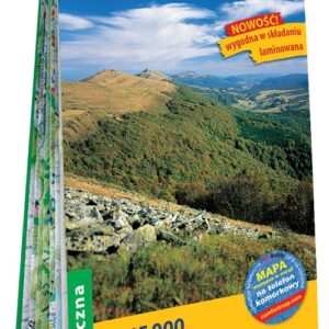 Bieszczady laminowana mapa turystyczna 1:65 000