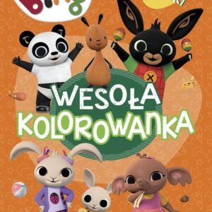 Bing Wesoła kolorowanka z naklejkami