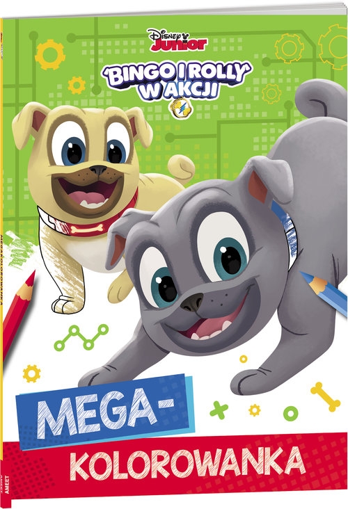Bingo i Rolly w akcji Megakolorowanka. KOL-4