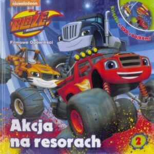 Blaze i megamaszyny 2 Akcja na resorach + DVD