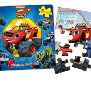 Blaze i megamaszyny. Książka z puzzlami