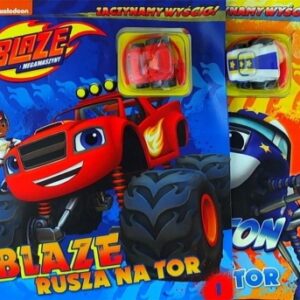Blaze i Megamaszyny. Zestaw 2 książek z zabawkami