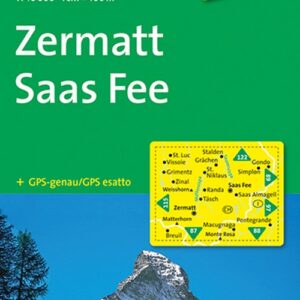 Breuil Cervinia Zermatt 1:50000