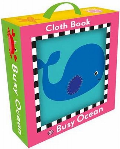 Busy Ocean Cloth Book. Bath book