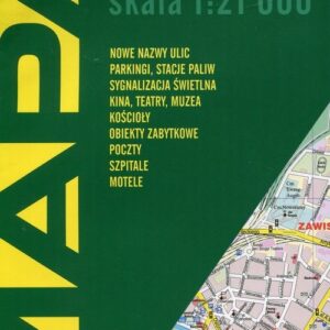 Bydgoszcz mapa składana