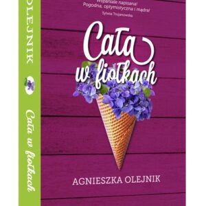 Cała w fiołkach