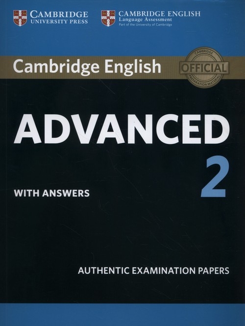 Cambridge English Advanced 2 Students Book with answers