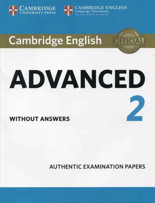 Cambridge English Advanced 2 Students Book without answers