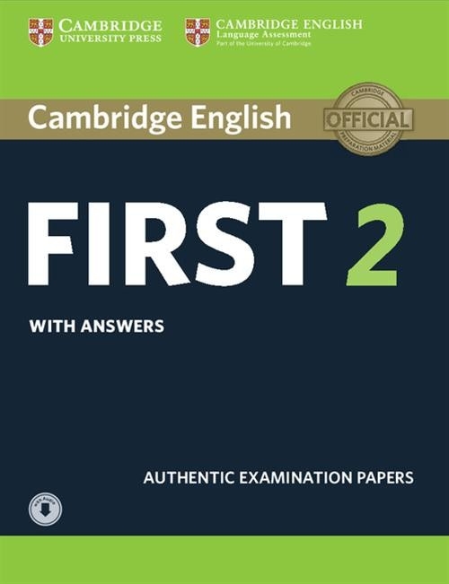 Cambridge English First 2 Students Book with Answers and Audio