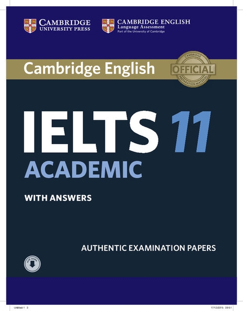 Cambridge IELTS 11 Academic Students Book with Answers with Audio