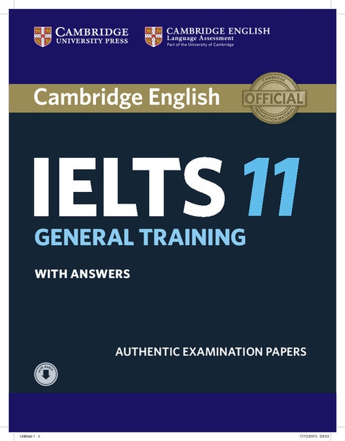Cambridge IELTS 11 General Training Students Book with answers with Audio