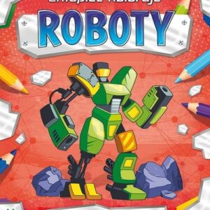 Chłopiec koloruje Roboty