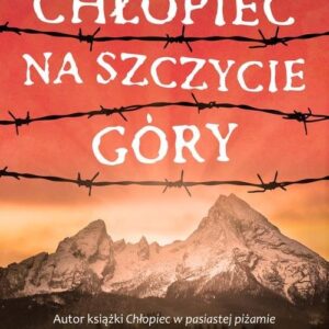 Chłopiec na szczycie góry