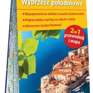 Chorwacja Wybrzeże południowe; laminowany map&guide XL (2w1: przewodnik i mapa). 1:300 000