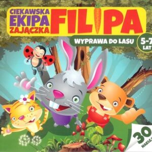 Ciekawska ekipa zajączka Filipa 5-7 lat