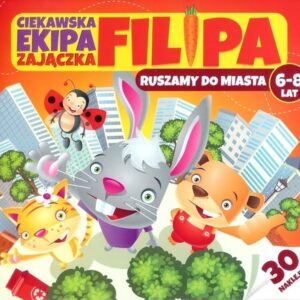 Ciekawska ekipa zajączka Filipa 6-8 lat