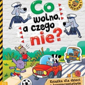 Co wolno, a czego nie. Książka o bezpieczeństwie dla dzieci z naklejkami