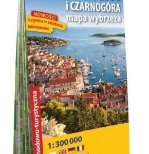 Comfort! map Chorwacja i Czarnogóra 1:300 000 mapa