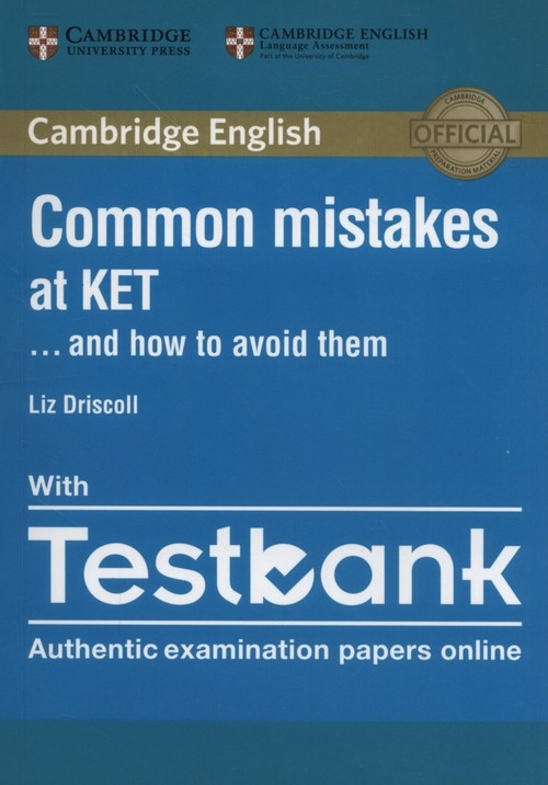 Common Mistakes at KET with Testbank