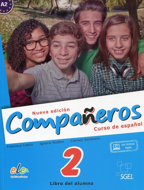 Companeros 2 Podręcznik + klucz dostępu. A2