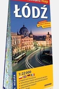 Compfort! map Łodź 1:22 000 plan miasta