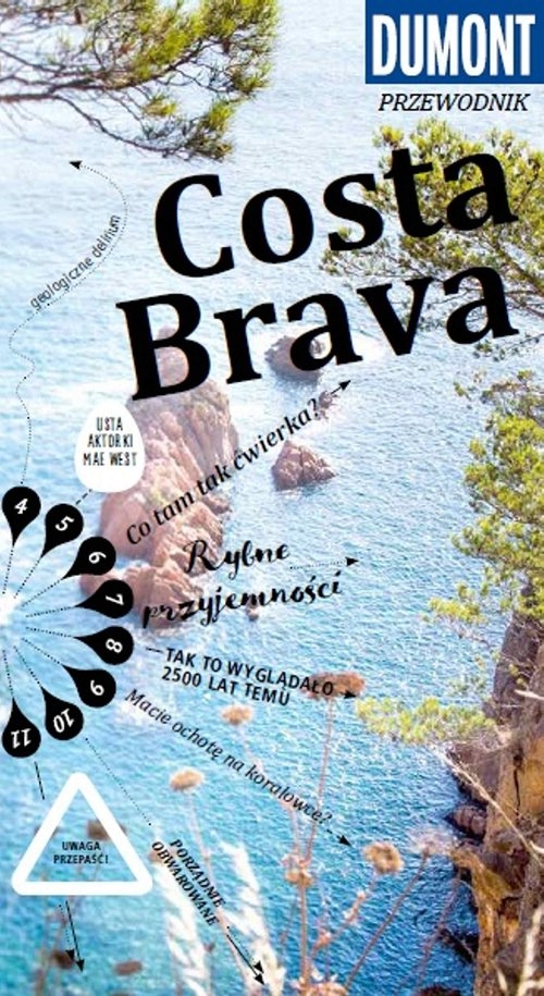 Costa Brava. Przewodnik Dumont z mapą