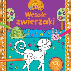Cyferkowe kolorowanki Wesołe zwierzaki