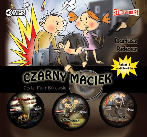 Czarny Maciek (Audiobook). Pakiet