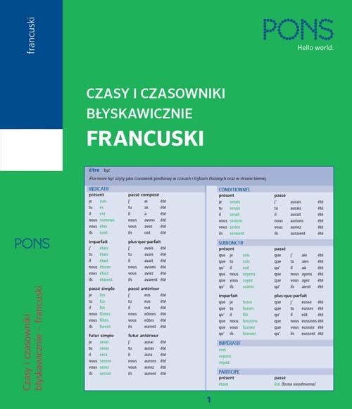 Czasy i czasowniki błyskawicznie MINI francuskie