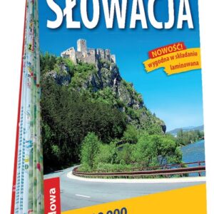 Czechy i Słowacja laminowana mapa samochodowa 1:600 000