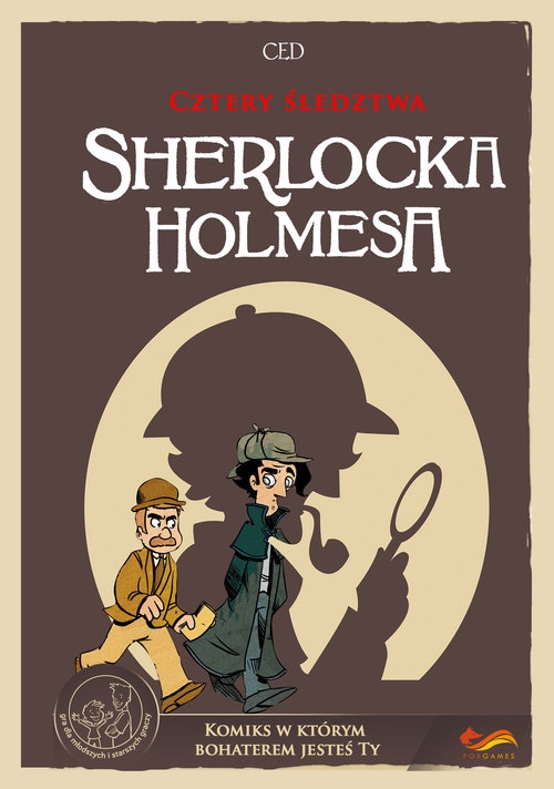 Cztery śledztwa Sherlocka Holmesa. Komiks paragrafowy