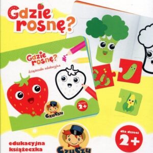 CzuCzu Gdzie rosnę? Edukacyjna książeczka + puzzle