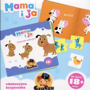 CzuCzu Mama i ja Edukacyjna książeczka + puzzle