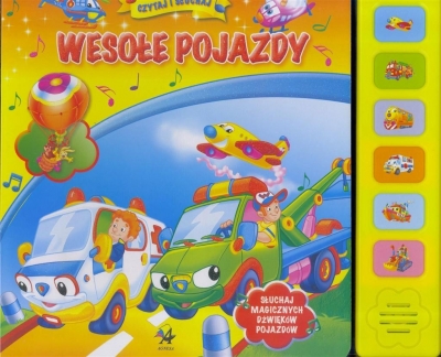 Czytaj i słuchaj. Wesołe pojazdy
