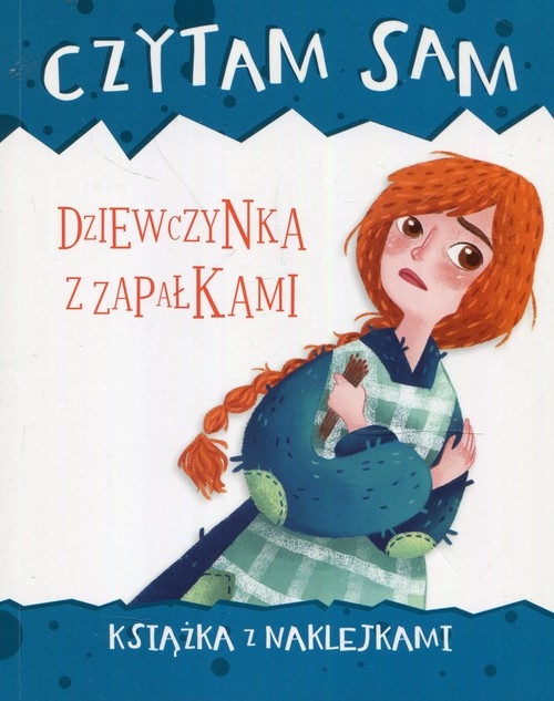 Czytam sam Dziewczynka z zapałkami Książka z naklejkami