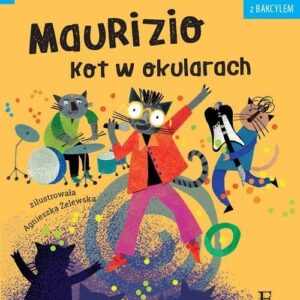 Czytam sobie z Bakcylem Maurizio Kot w okularach