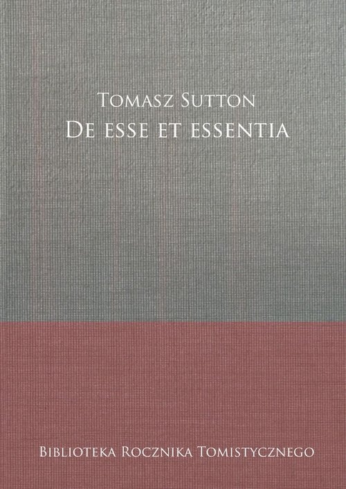 De esse et essentia