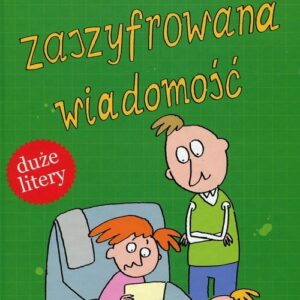 Detektyw Zagadka Zaszyfrowna wiadomość. Duże litery