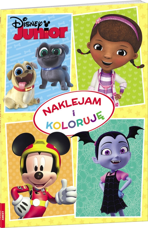 Disney Junior Naklejam i koloruję. NAK-6