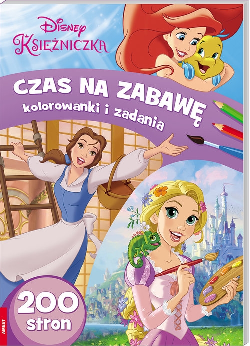 Disney Księżniczka Czas na zabawę. Kolorowanki i zadania /BUMB1. BUMB-1