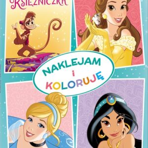 Disney Księżniczka Naklejam I Koloruję. NAK-7