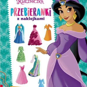 Disney Księżniczka Przebieranki z naklejkami. TRA-2