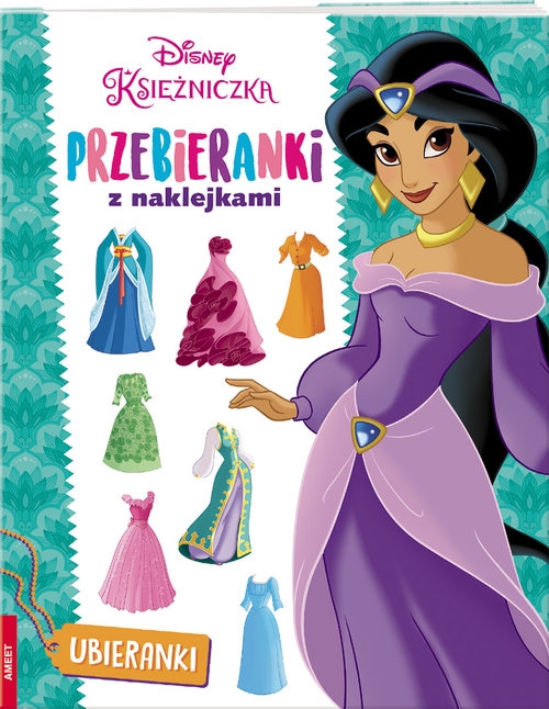 Disney Księżniczka Przebieranki z naklejkami. TRA-2