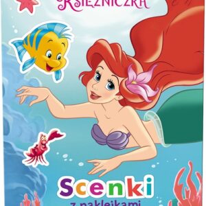Disney Księżniczka Scenki z naklejkami. SN-2