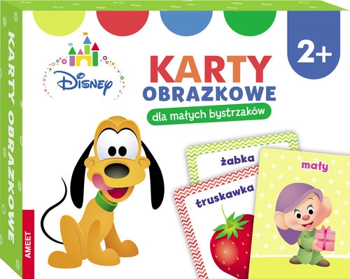 Disney Maluch Karty Obrazkowe Dla Małych Bystrzaków. BOX-1