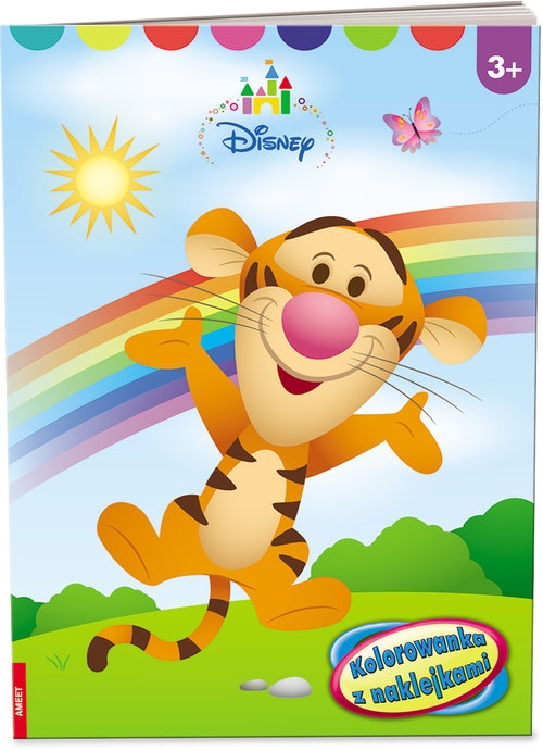 Disney Maluch Kolorowanka z naklejkami. NA-66