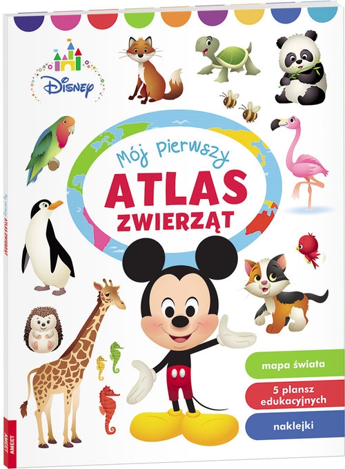 Disney Maluch Mój Pierwszy Atlas Zwierząt. PON-1