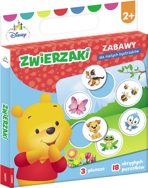 Disney Maluch Zwierzaki Zabawy dla małych bystrzaków. UZ-9201